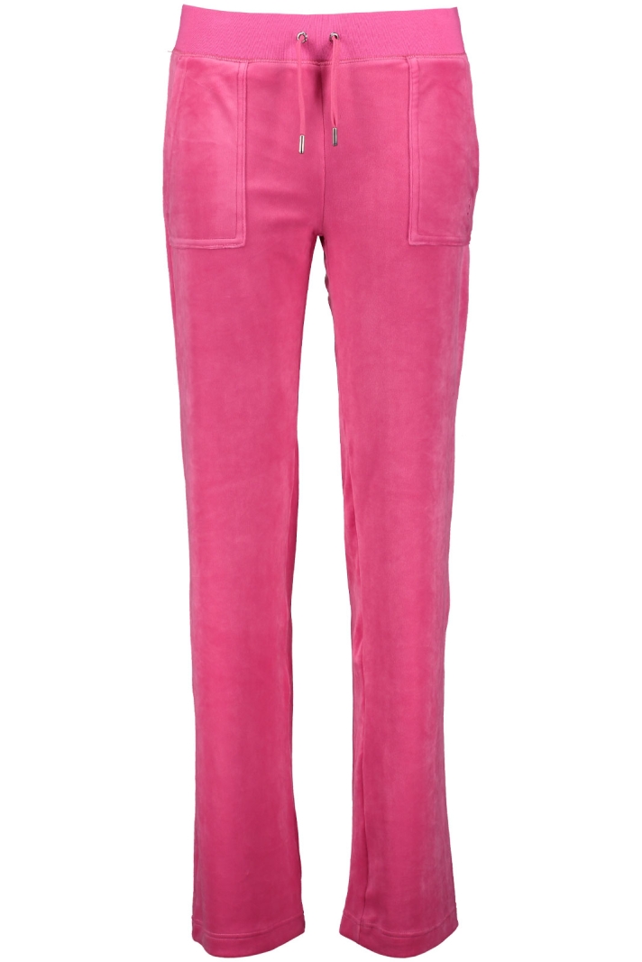 Del Ray Classic Velour Pant Pocket Design