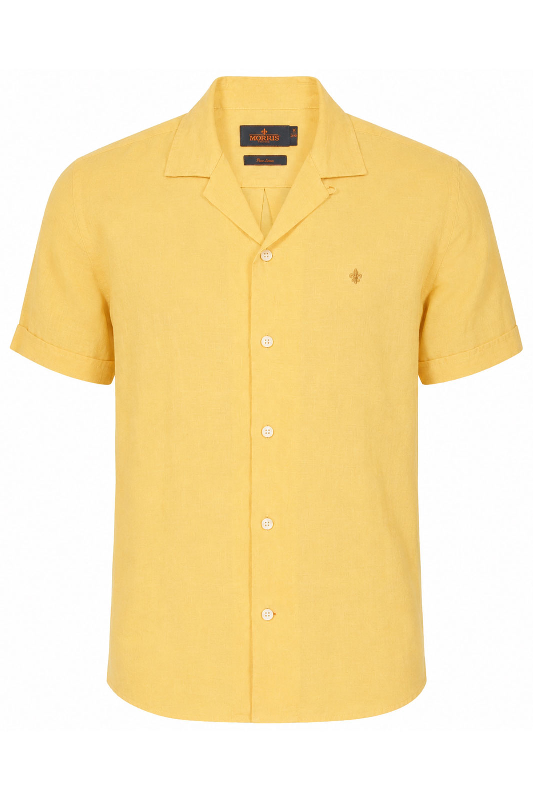Short Sleeve Linen Shirt-classic Fit