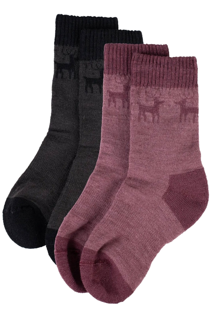 Traska Wool Socks, 2-p