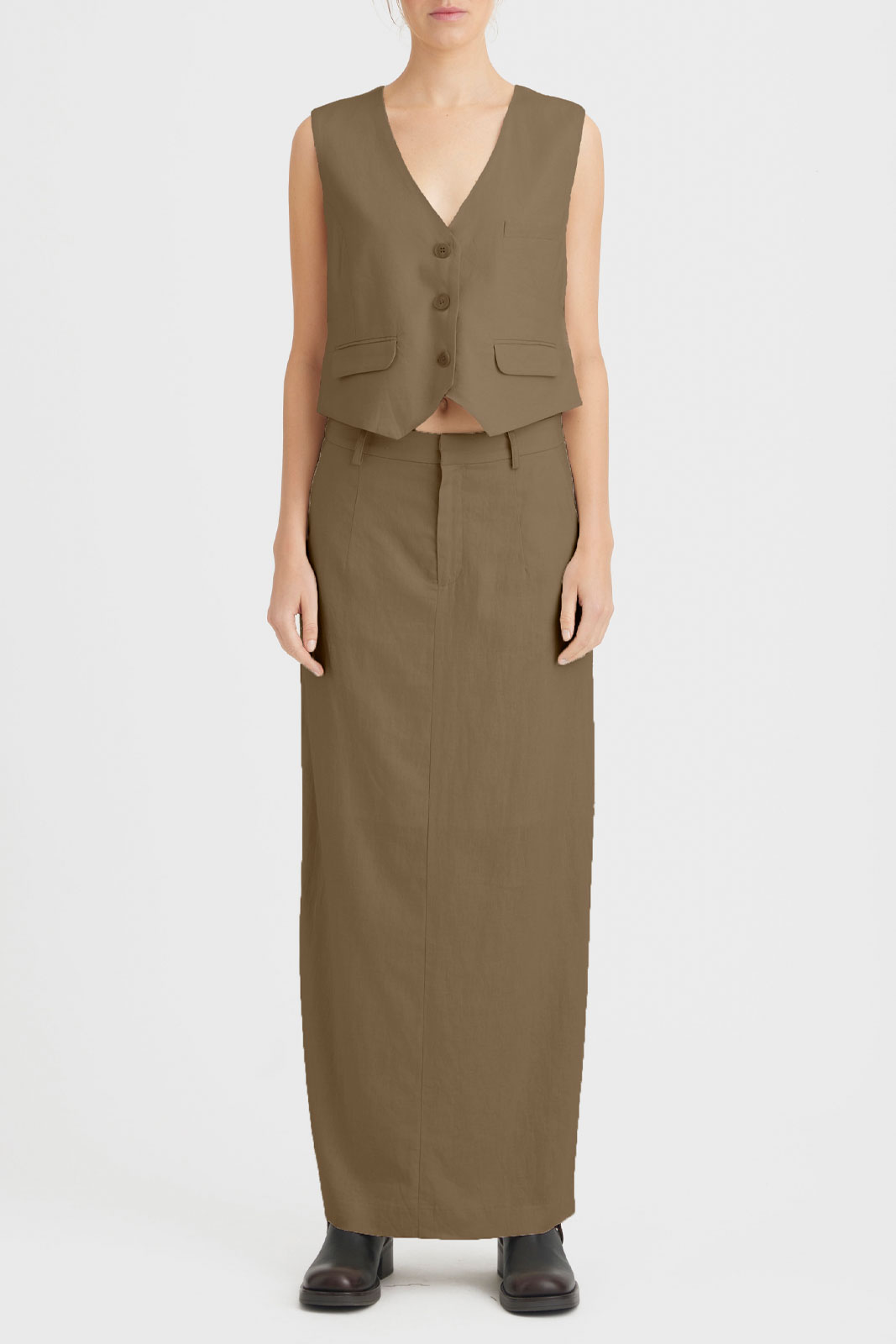 Lizagz Linen Waistcoat