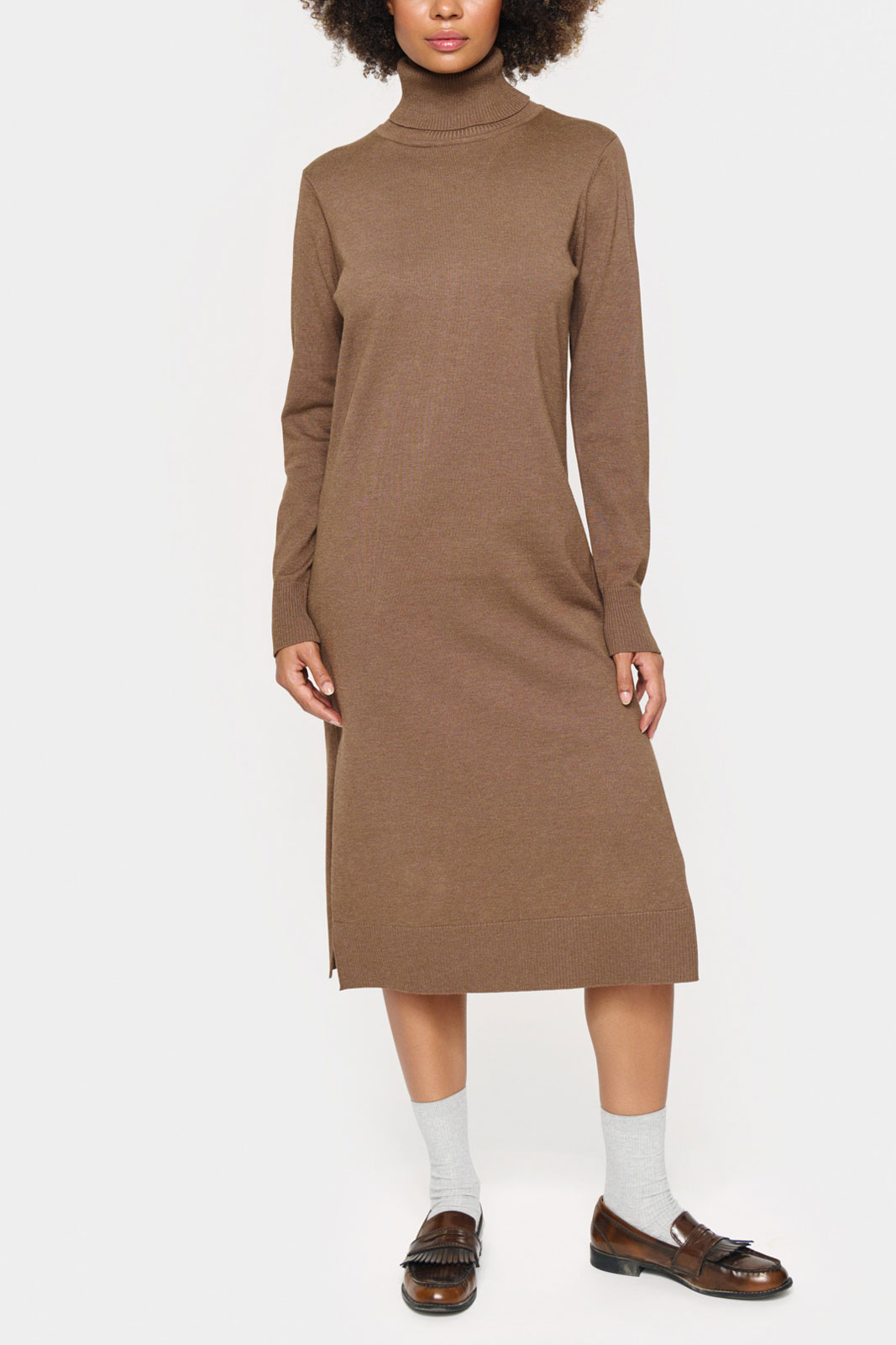 Milasz Roll Neck Long Dress