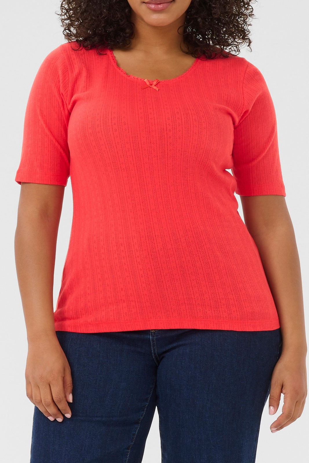 Kcvianna Pointelle T-shirt