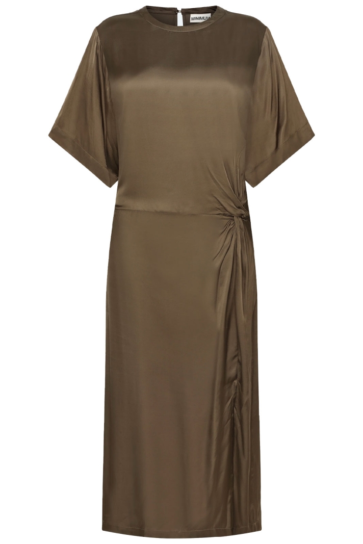 Josie Satin Midi Dress 4165