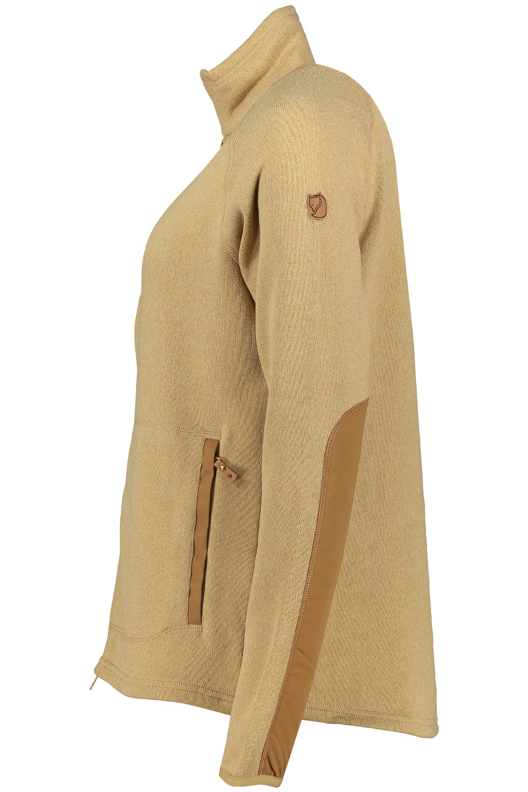 Övik Fleece Zip Sweater W