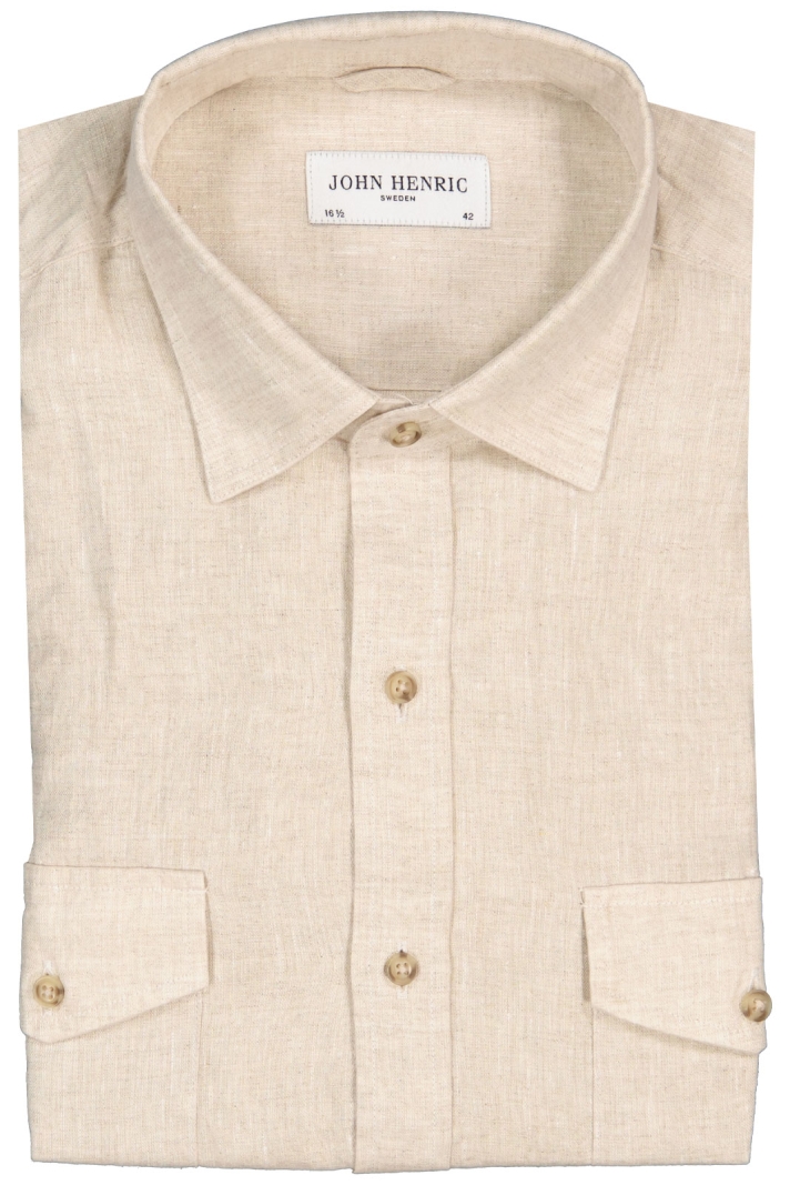 Linen Pocket Shirt