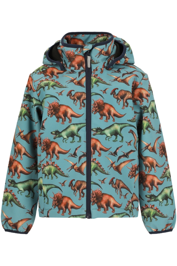 Stereo Printed Softshell Jacket W-PRO 8000