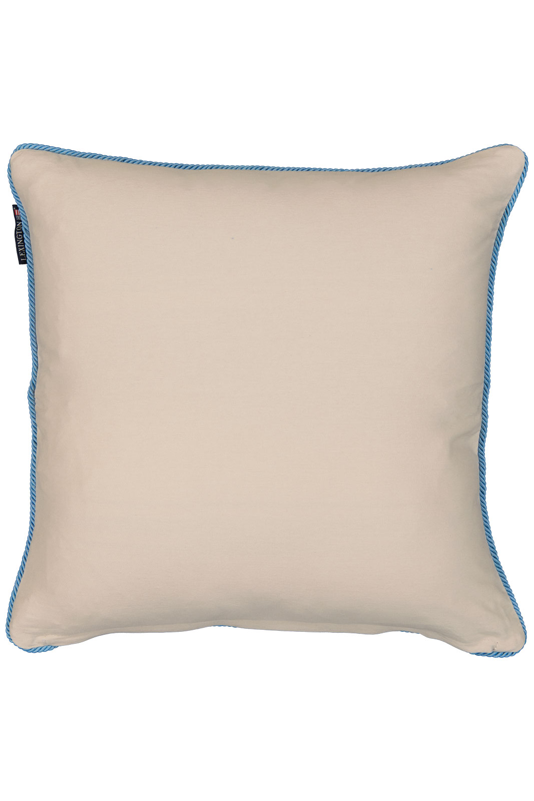 Beach Club Embroidered Organic Cotton Pillow Cover