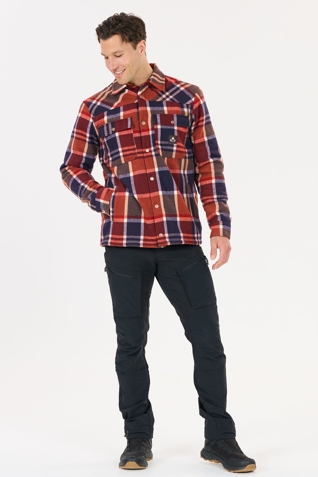 Charley M Loose Teddy Lined Shirt