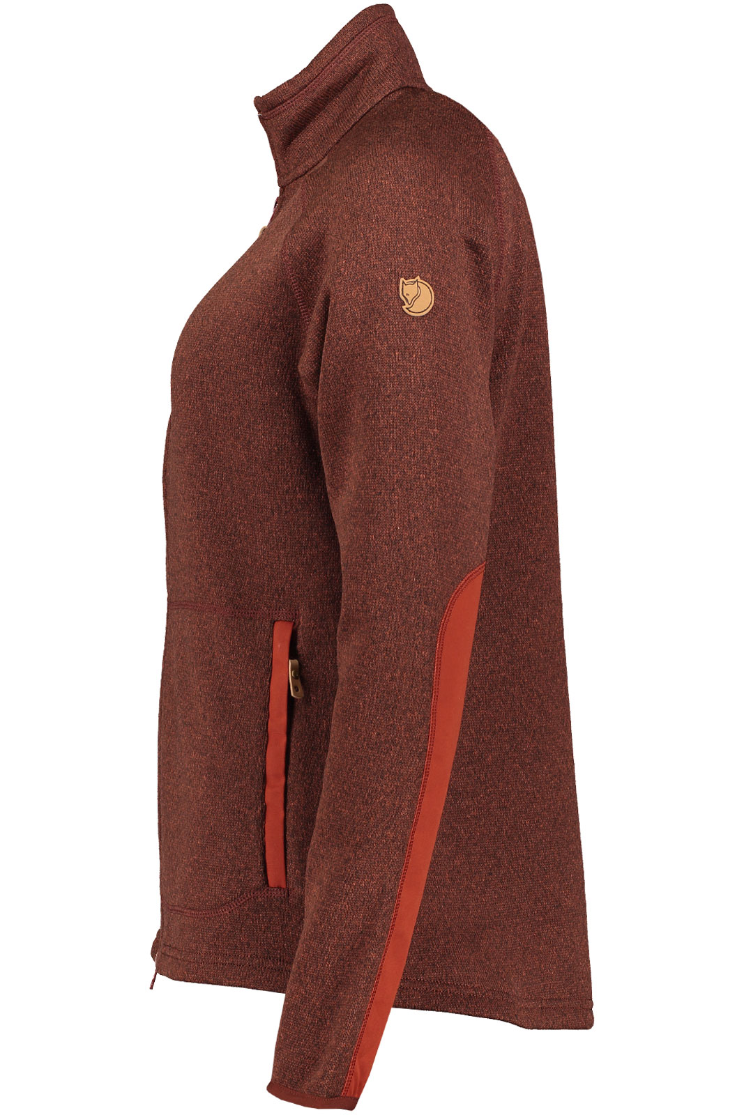 Övik Fleece Zip Sweater W