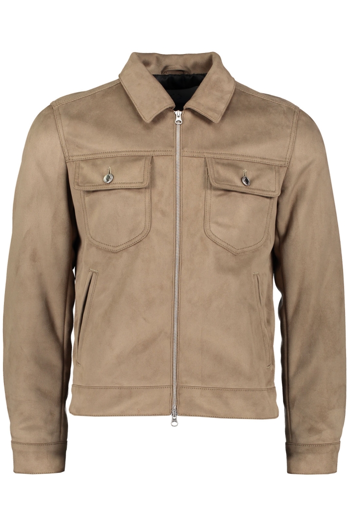 Matthew Vegan Suede Jacket