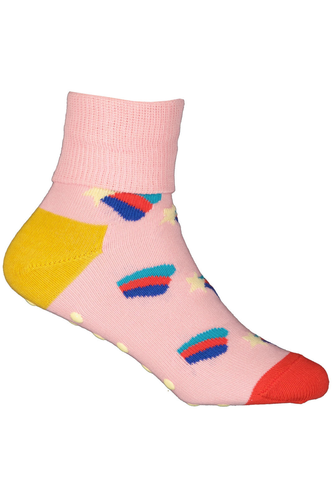 2-pack Kids Shooting Star Anti-slip Sock