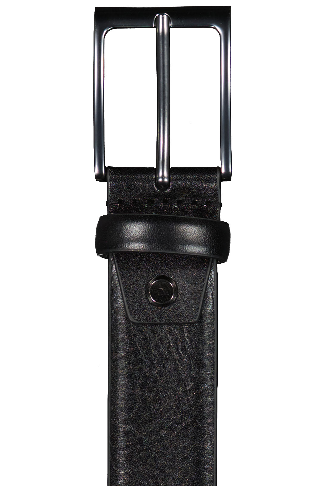 Elidoro | Bombed Leather Belt