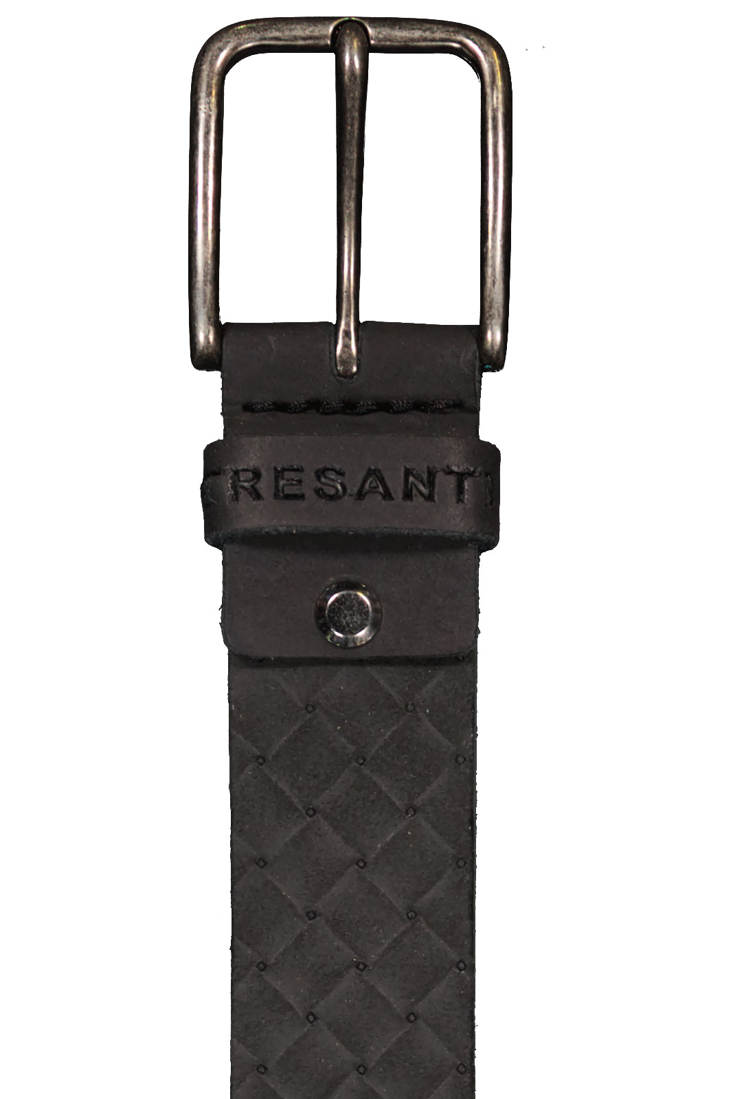 Dani | Nubuck Leather Belt With Embossing