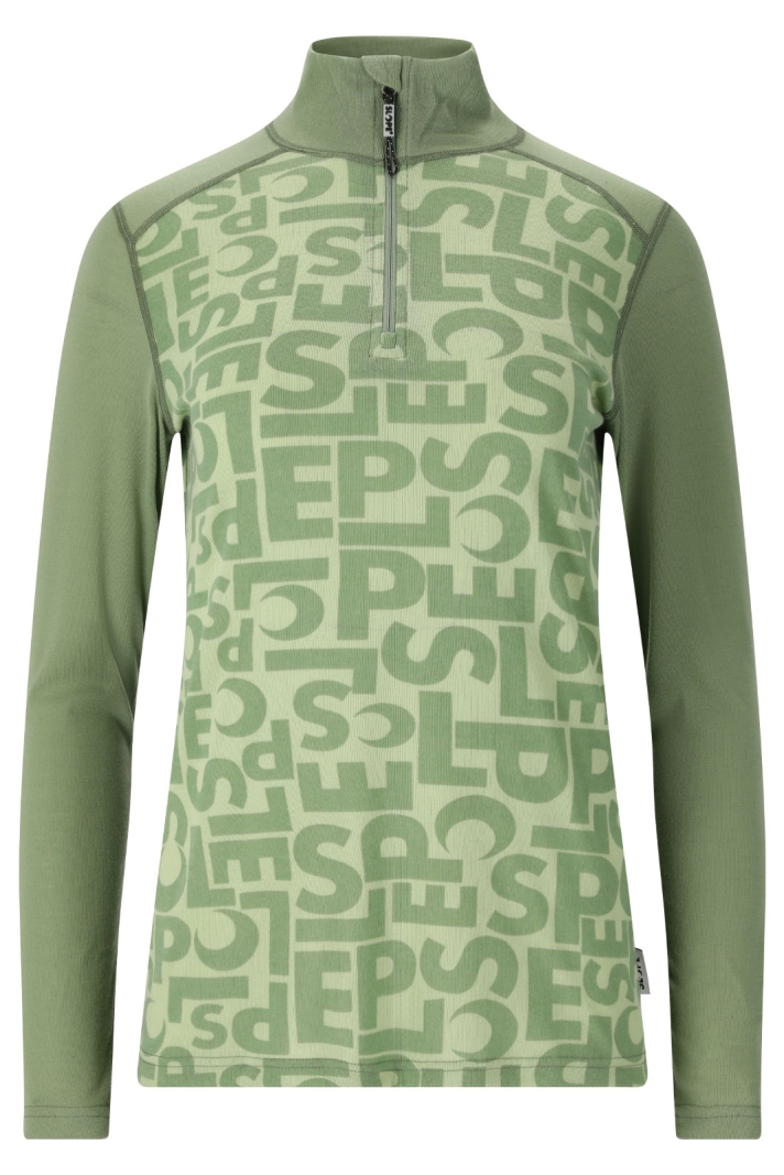 Rei W Printed Half Zip Top