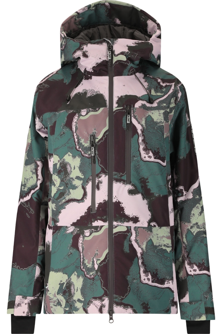 Tuscon W AOP Insulated Ski Jacket W-PRO 15000