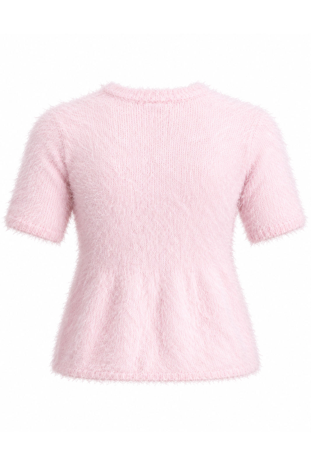 Girls Featheryarn Peplum Top