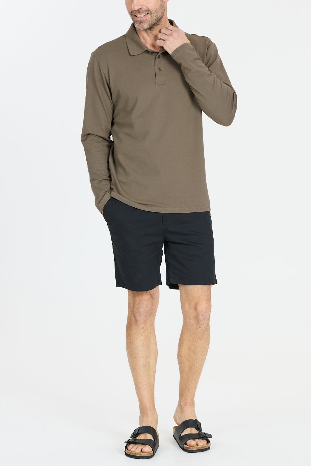 Harrold M L/S Polo Shirt