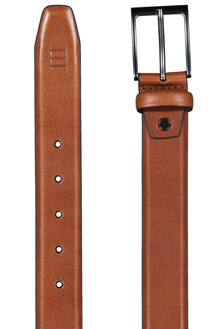 Elidoro | Bombed Leather Belt