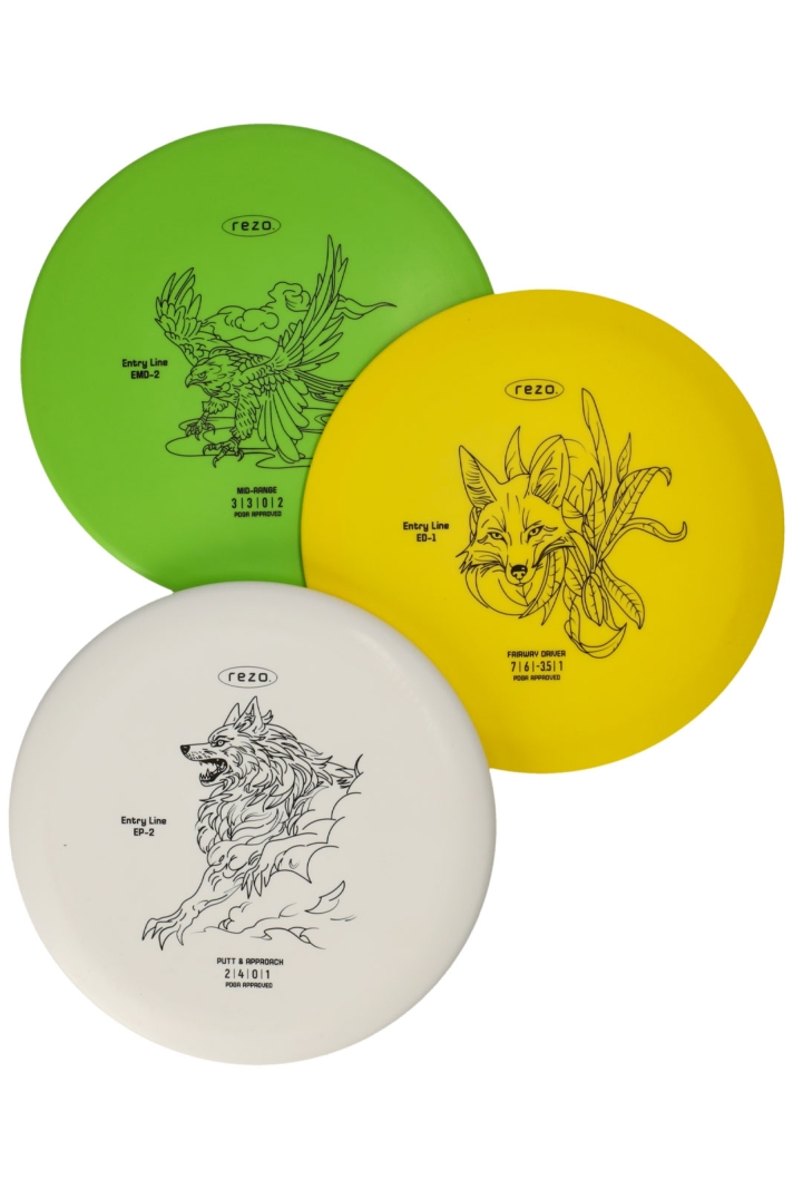 Tsutomu Starter Disc Golf 3pcs. Set