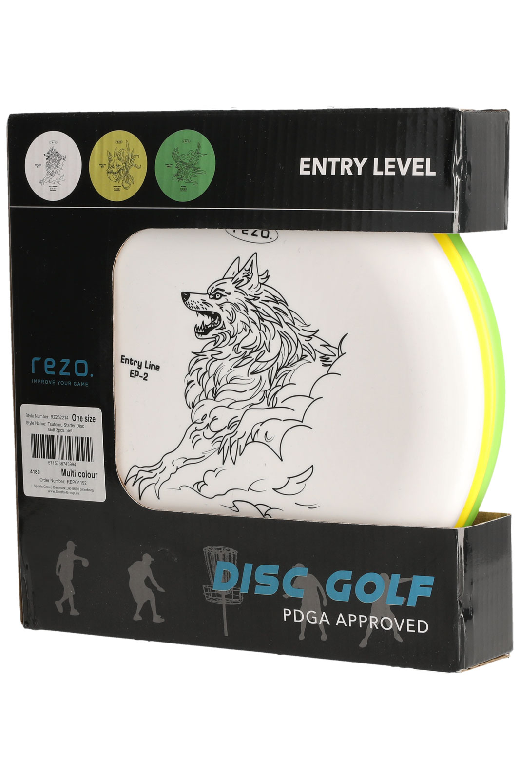 Tsutomu Starter Disc Golf 3pcs. Set