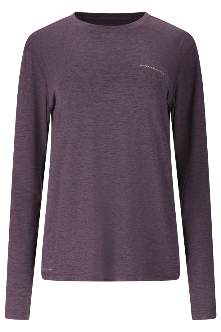 Alvaly W Melange L/S Tee