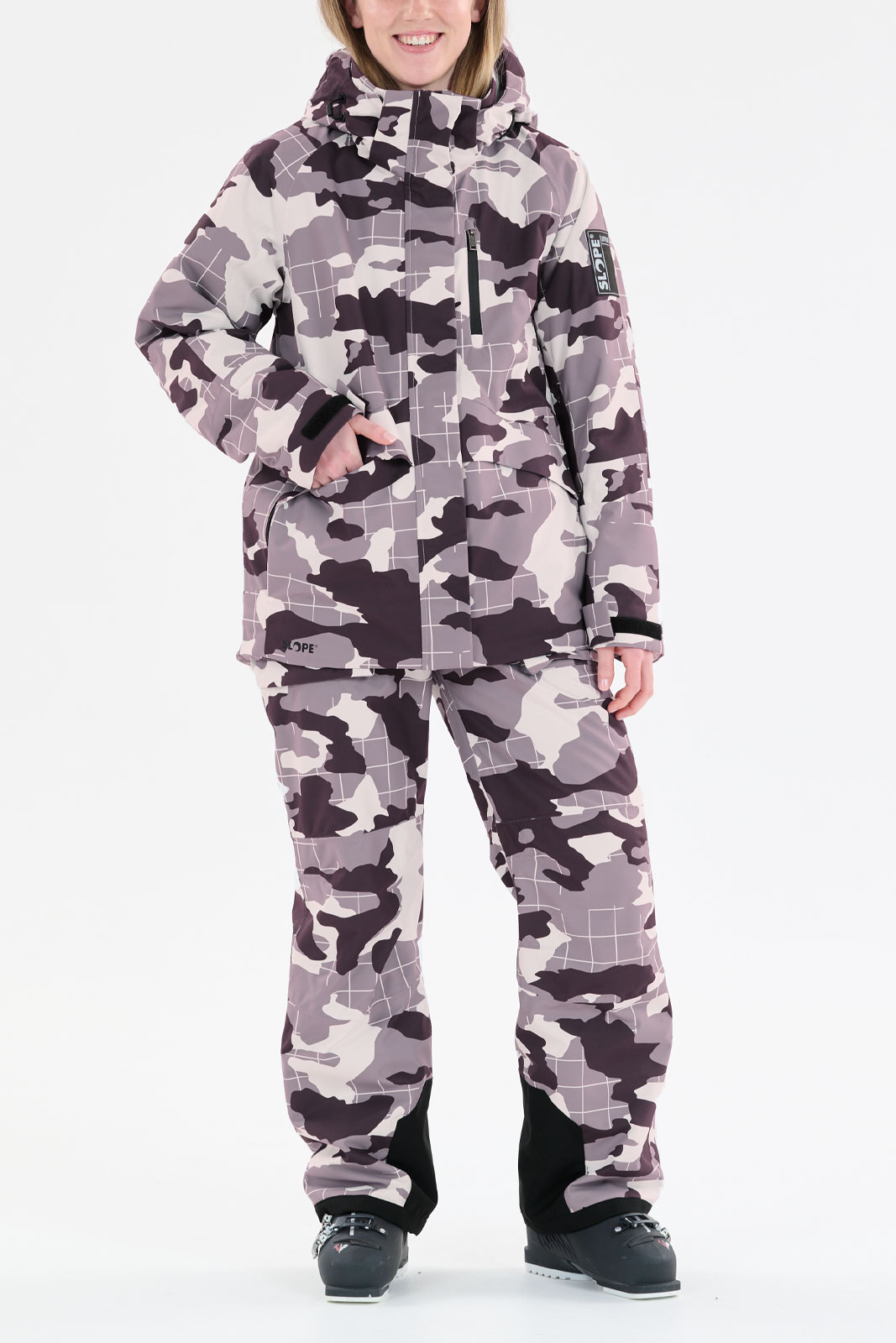 Kenai W AOP Ski Jacket W-PRO 15000