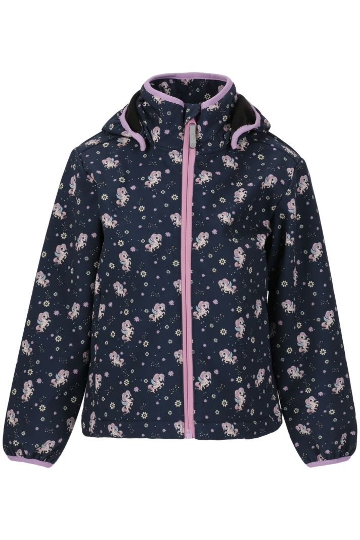 Stereo Printed Softshell Jacket W-PRO 8000