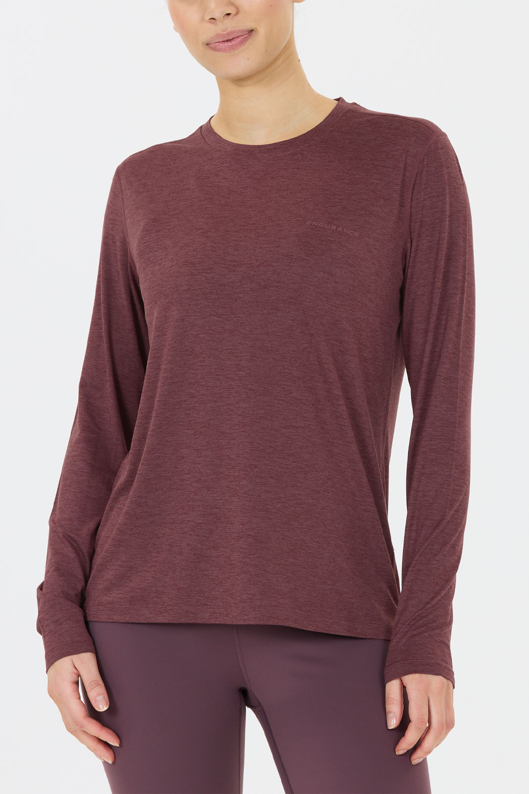 Alvaly W Melange L/S Tee