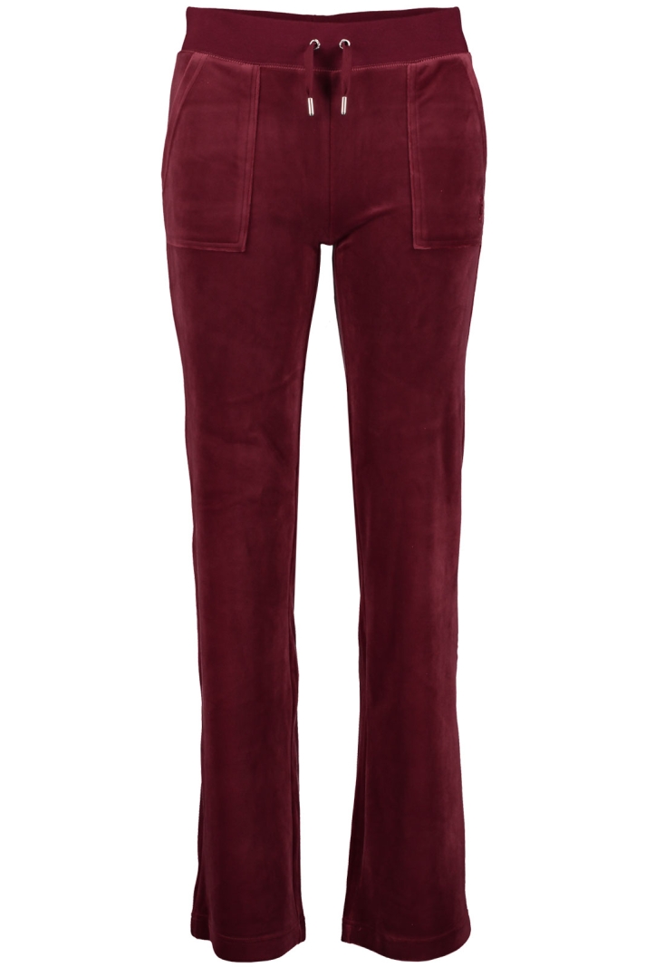 Del Ray Classic Velour Pant Pocket Design