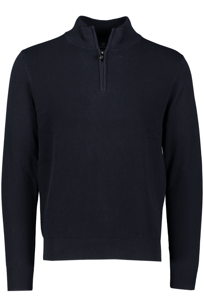 Halfzip Cotton W Elbow Patch