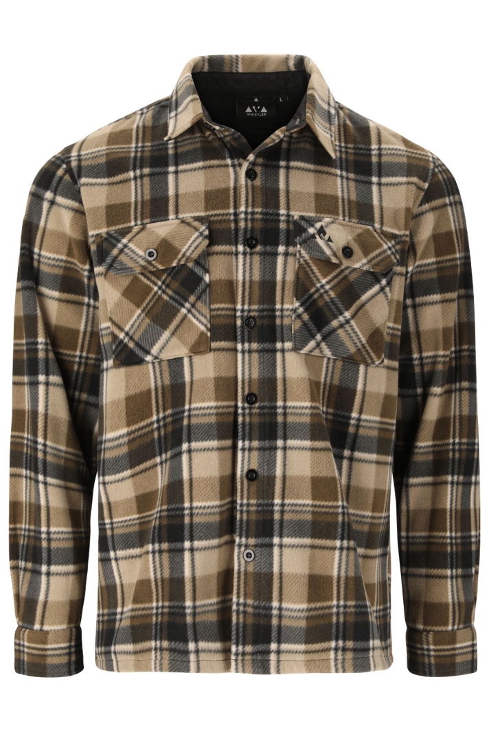 Astrali M Checked Fleece Shirt