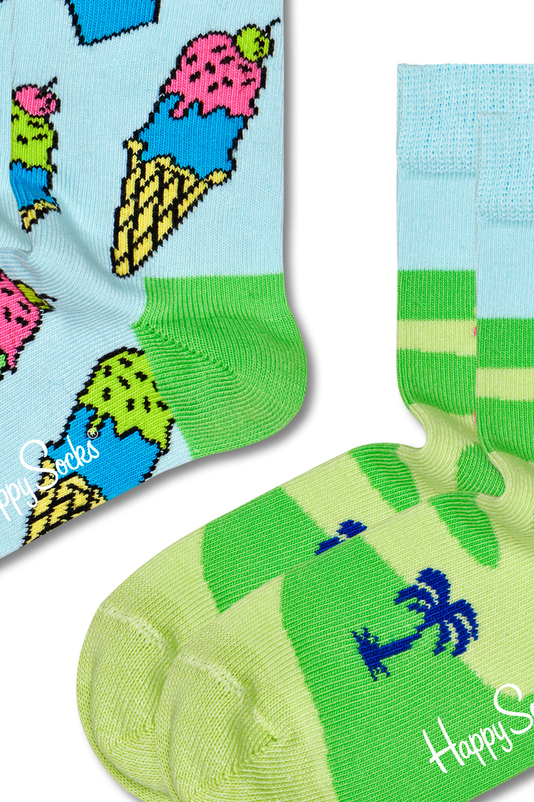Kids 2-pack Ice Cream Socks