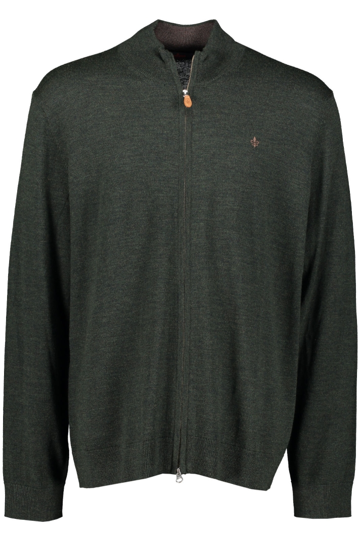 Merino Zip Cardigan