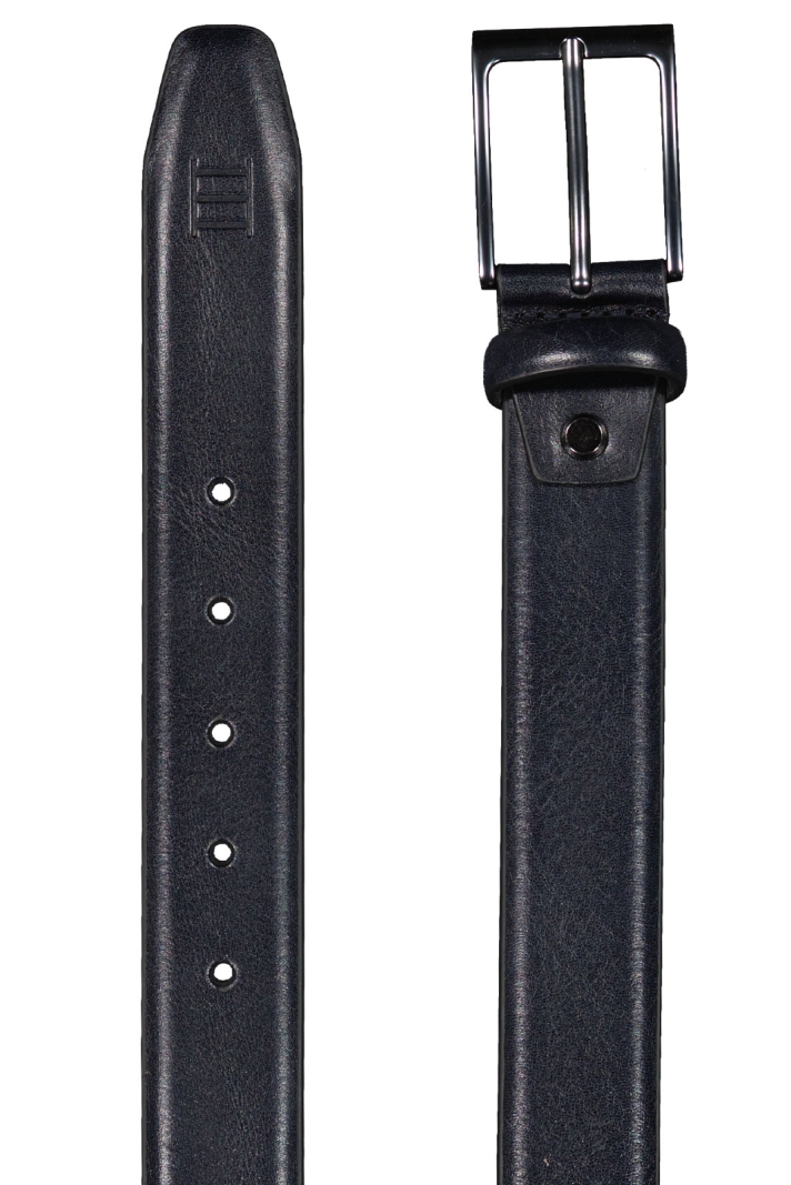 Elidoro | Bombed Leather Belt