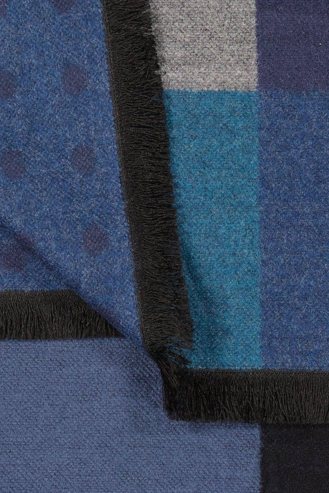 Stevens | Double Face Viscose Scarf Signature Block