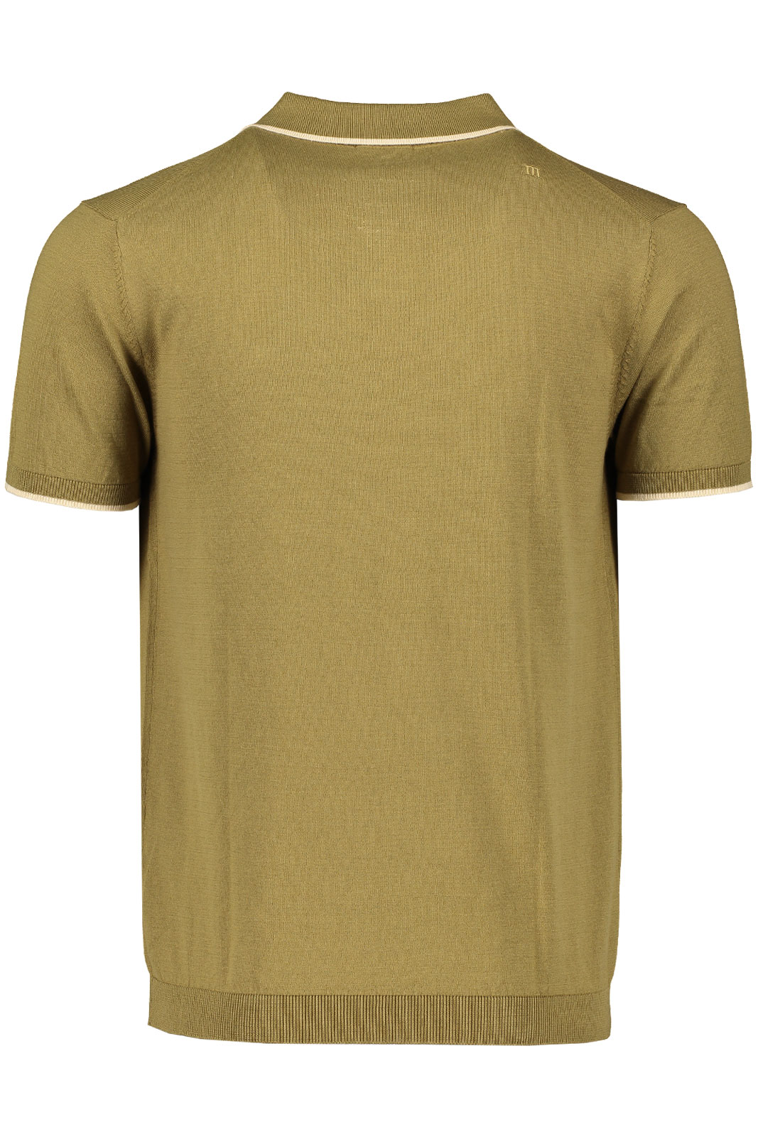 Ersilio | V Neck Polo With Contrast Tripes