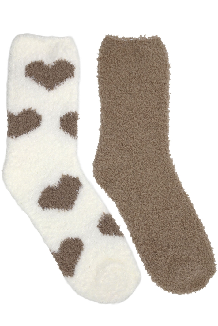 Chenillstrumpa ONE SIZE B9NOUGAT