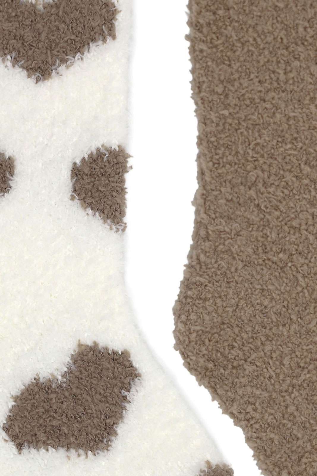 Chenillstrumpa ONE SIZE B9NOUGAT