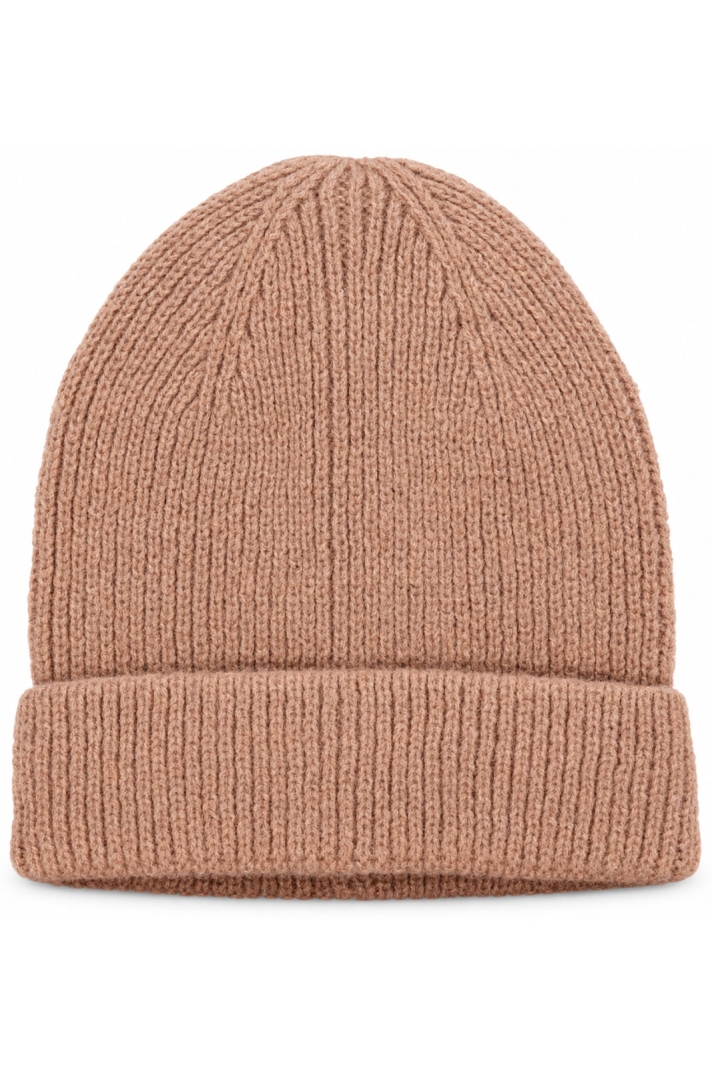 Stickad Mössa ONE SIZE B9NOUGAT