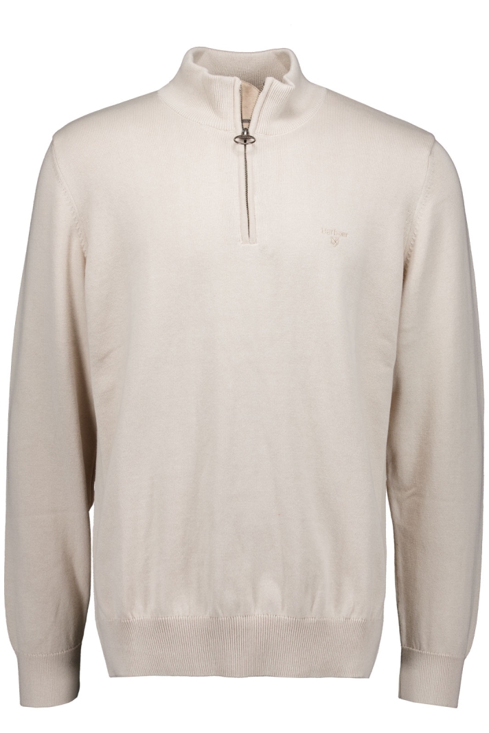 Barbour Cotton Half Zip Knitted Jumper