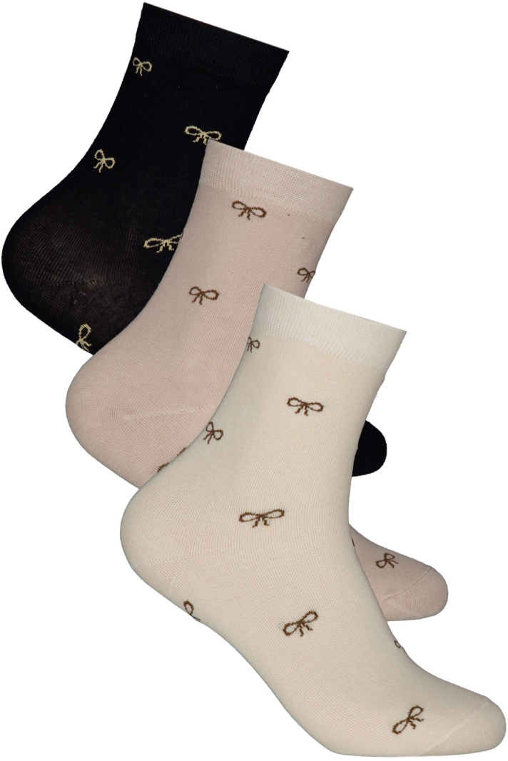 Bomullsstrumpa Dam 3-pack Agnes