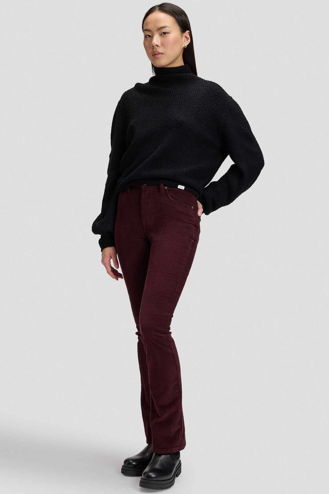 Knitted High Neck