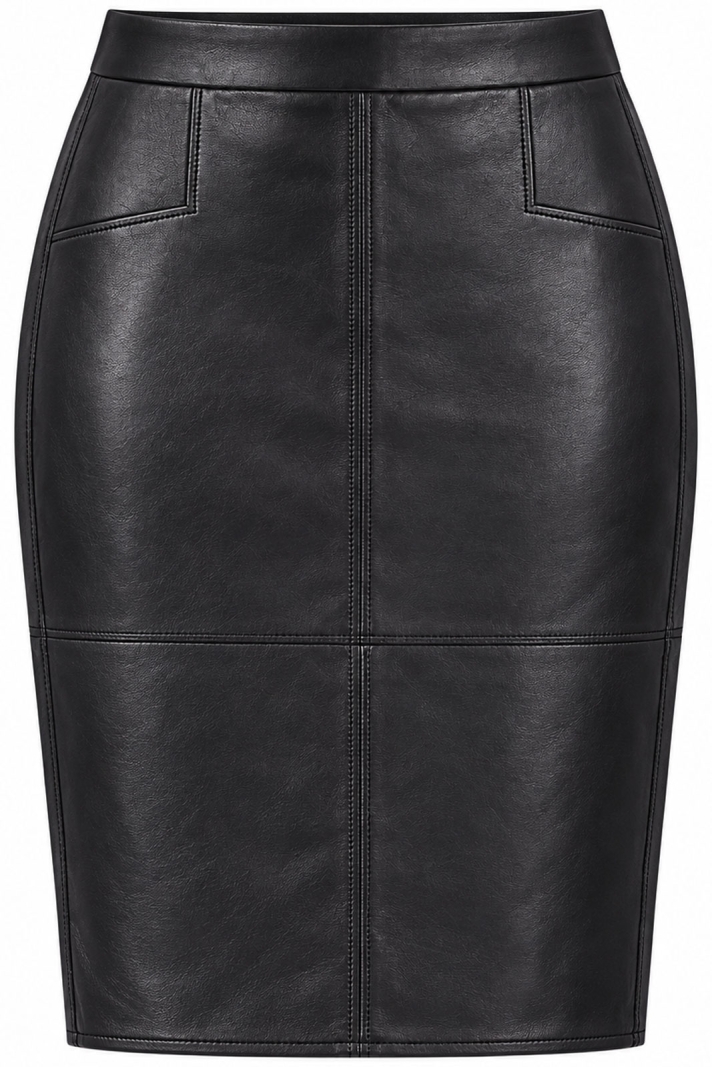 Mingel More Fake Leather Skirt