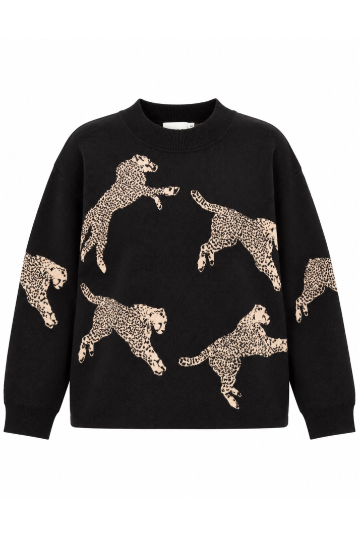 Mingel More Leopard Sweater