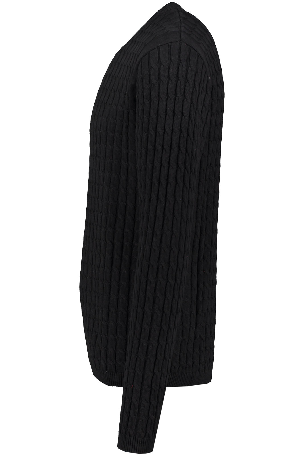 Ap 2552 Round Neck Cable Knit