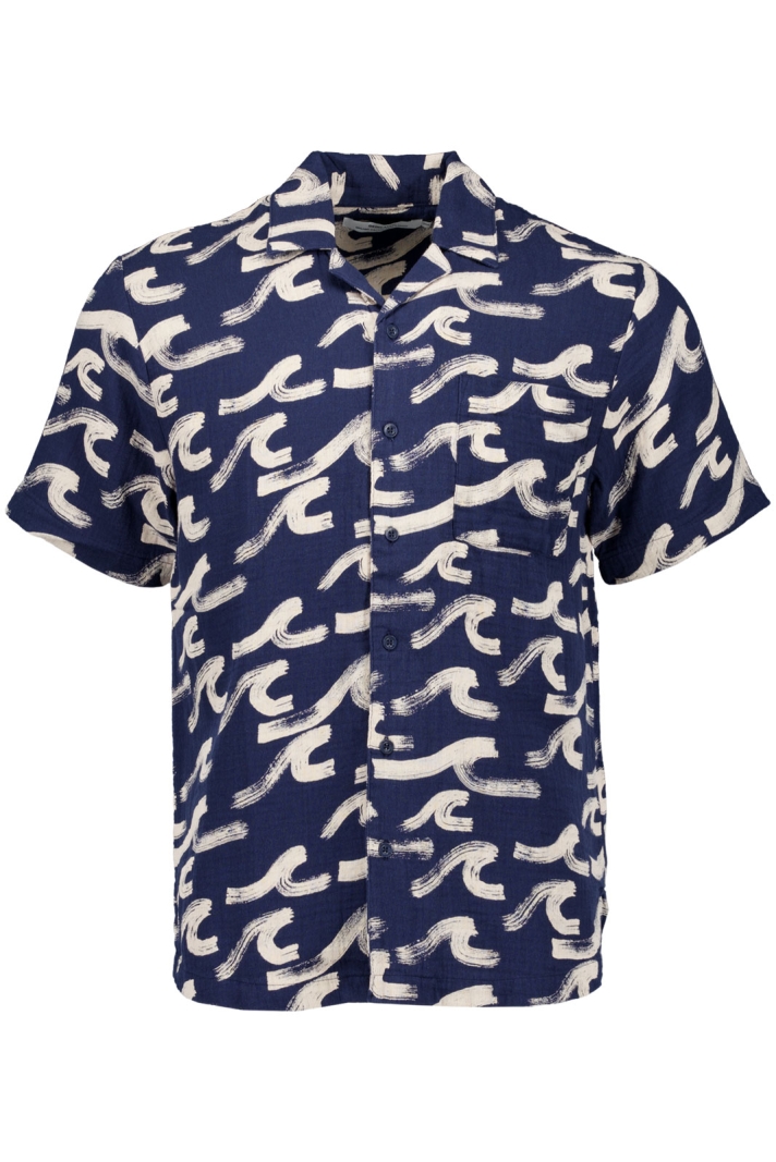 Shirt Marstrand Brushed Waves