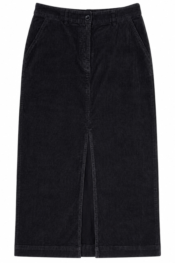 Skirt Finsta Corduroy Black