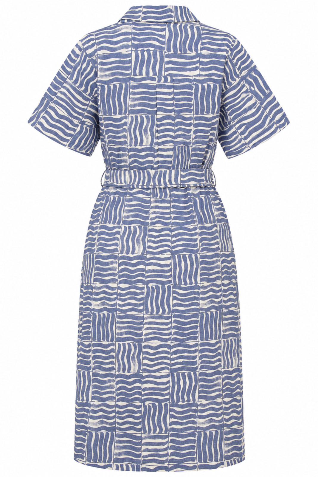 Shirt Dress Orrefors Wave Tiles Blue