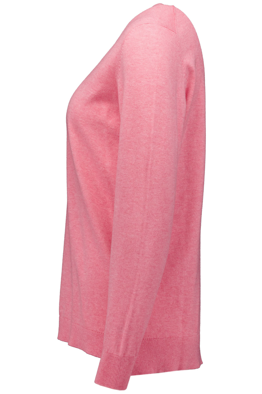 Thea Ladies Inset Sleeve Vee Neck