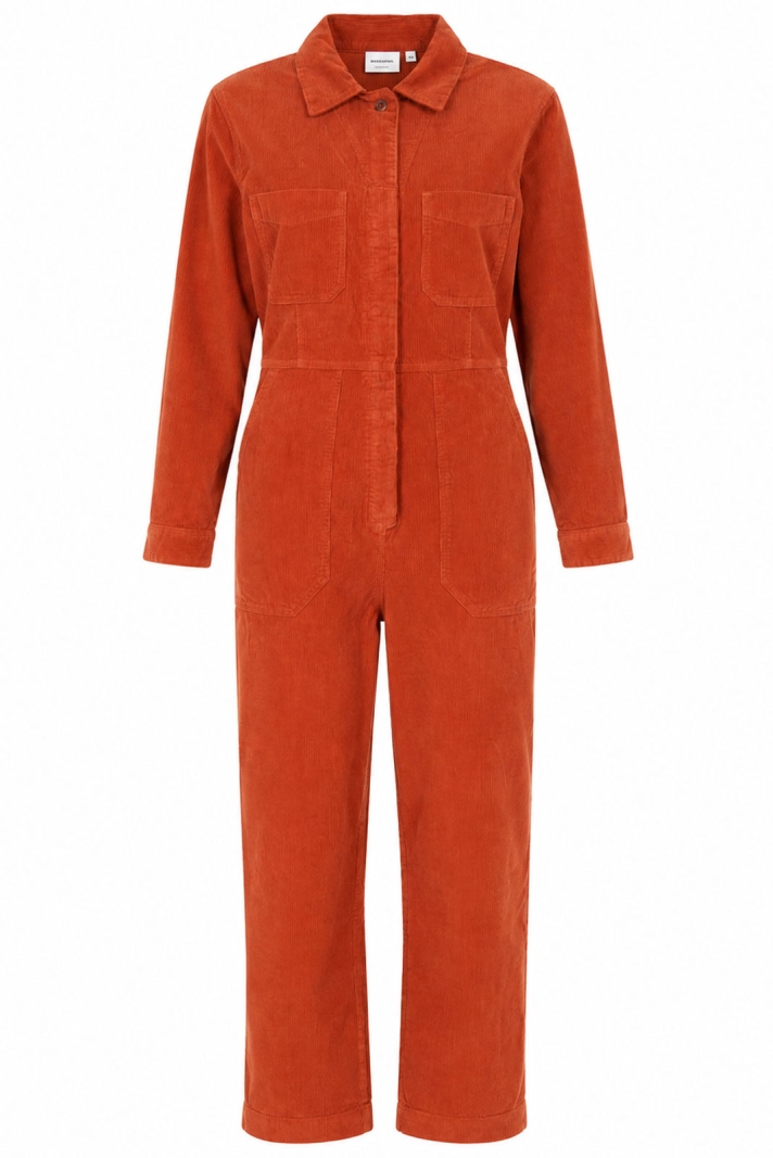 Overall Docksta Corduroy Cinnamon Orange